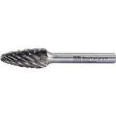 PFERD - Dia. 12X25mm Tungsten Carbide High-Performance Burr Non-Ferrous Tree Shape With Radius End Rbf Shank Dia. 6mm Non-Ferrous Metals | 26002823